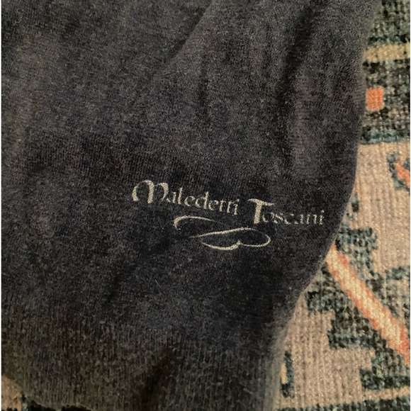 maledetti toscani blue shirt with design - Picture 2 of 4